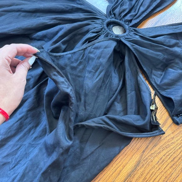 Geisha Designs Anthropologie Karolina Cut-Out Embroidered Maxi Dress Sz 22W - Picture 11 of 15